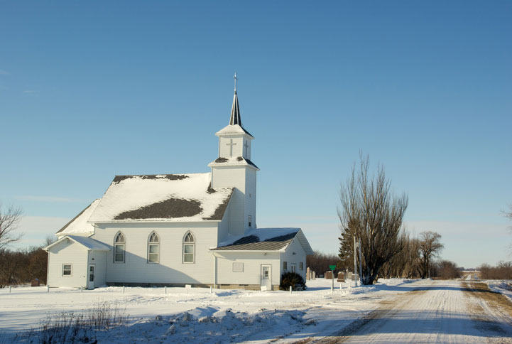 How to become a pastor in North Dakota white country church