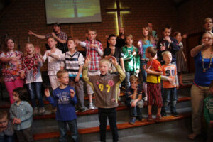 Children's celebration event at church