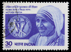Mother Teresa postage stamp