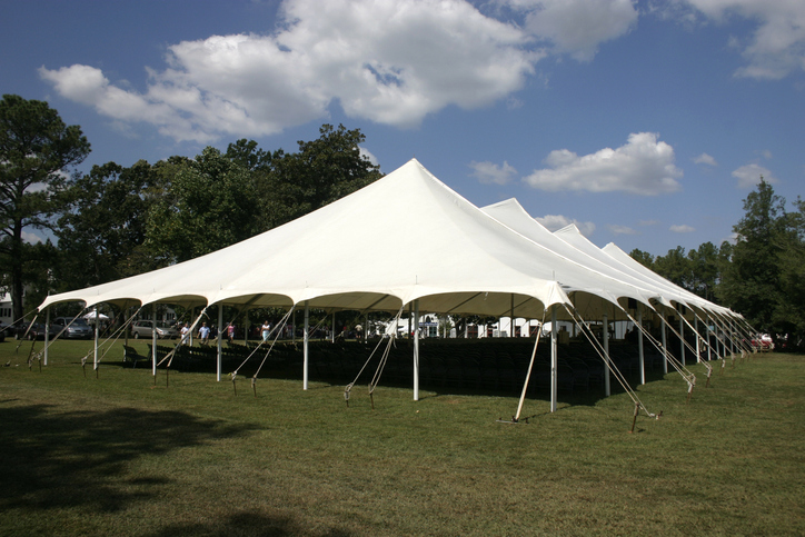 revival tent