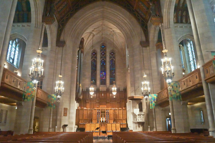 presbyterian church interior