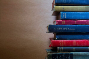 stack of bibles