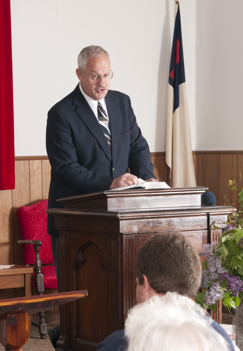 portrait of preacher