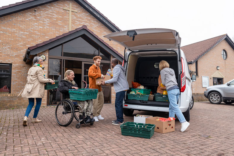 church food drive